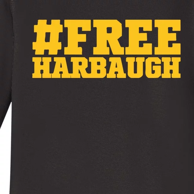 FreeHarbaugh Baby Long Sleeve Bodysuit