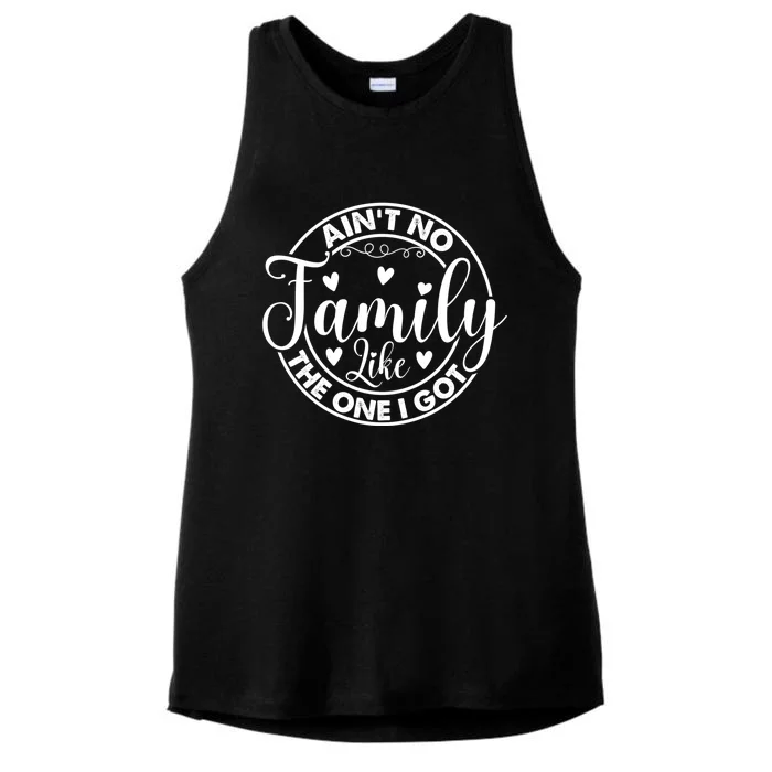 Funny Family Reunion Quotes For Family Appreciation Gift Ladies Tri-Blend Wicking Tank