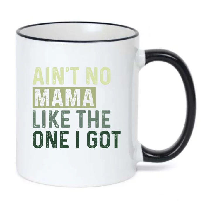 Funny Family Reunion Mom Black Color Changing Mug