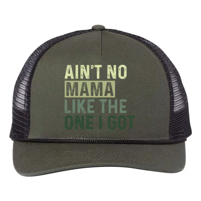 Funny Family Reunion Mom Retro Rope Trucker Hat Cap