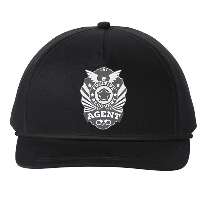 Fra Fugitive Recovery Agent Badge Bounty Hunter Uniform Cute Gift Snapback Five-Panel Rope Hat