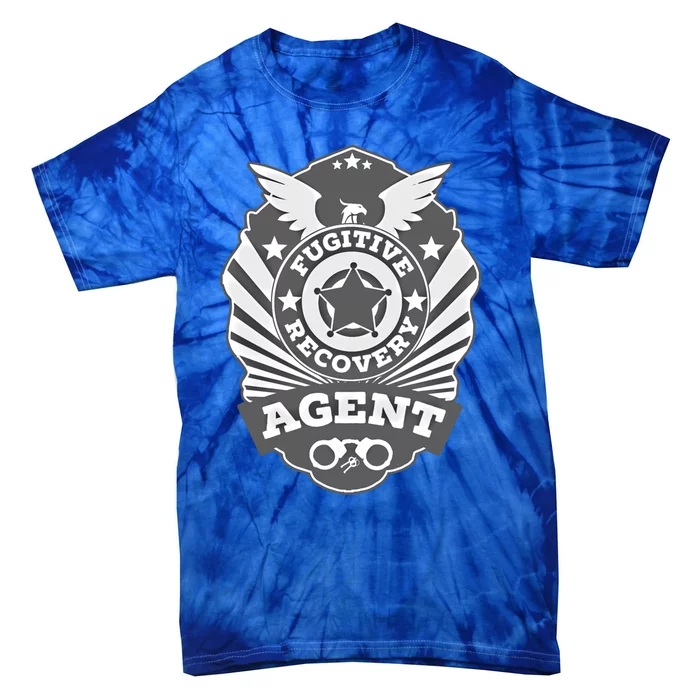 Fra Fugitive Recovery Agent Badge Bounty Hunter Uniform Cute Gift Tie-Dye T-Shirt