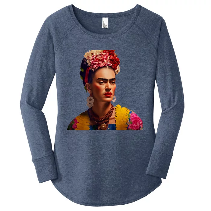 Frida Women's Perfect Tri Tunic Long Sleeve Shirt