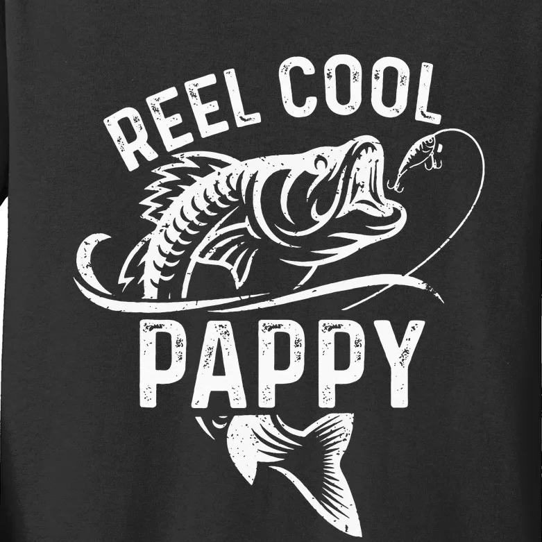 Fun Fishing Reel Deal Cool Dad Gift for Fisherman Kids Long Sleeve Shirt