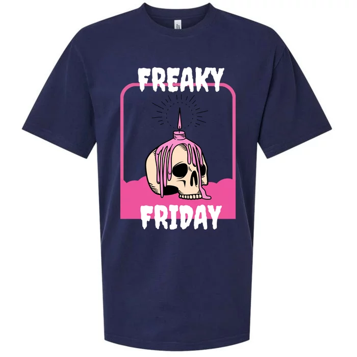 Freaky Friday Skeleton Sueded Cloud Jersey T-Shirt