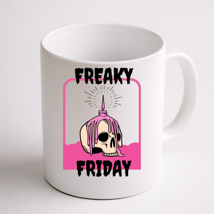 Freaky Friday Skeleton Front & Back Coffee Mug