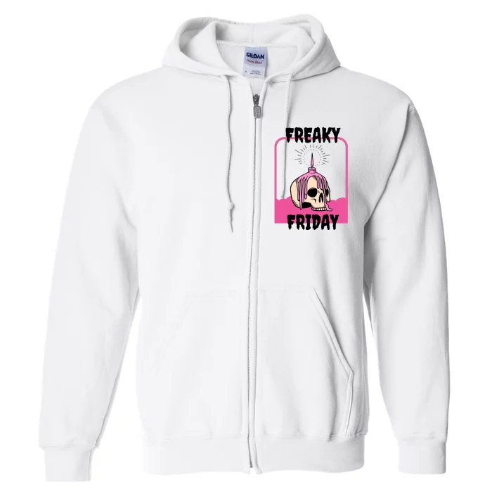 Freaky Friday Skeleton Full Zip Hoodie