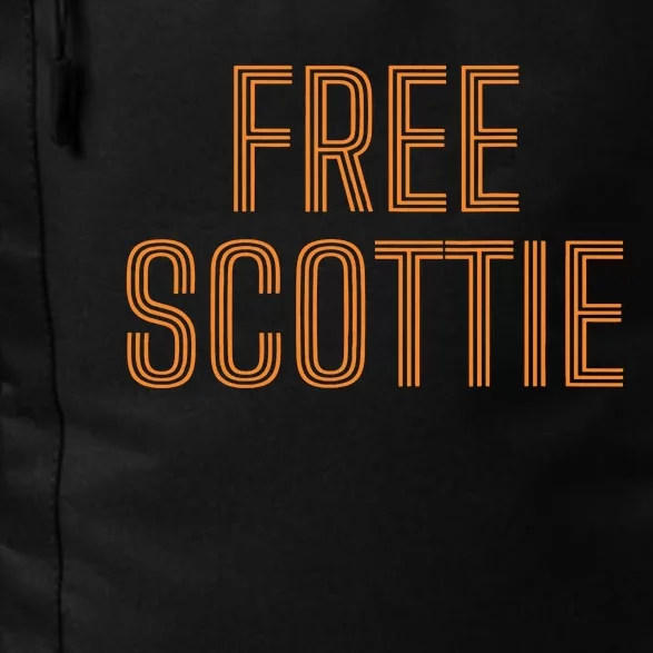 Funny Free Scottie Mug Shot Humour Daily Commute Backpack