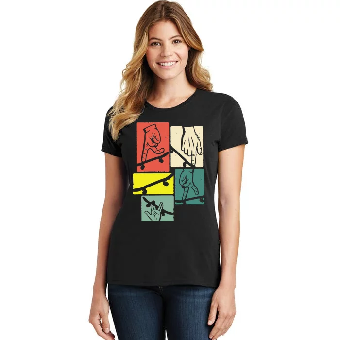 Fingerboard Fingerboarding Skateboarding Women's T-Shirt