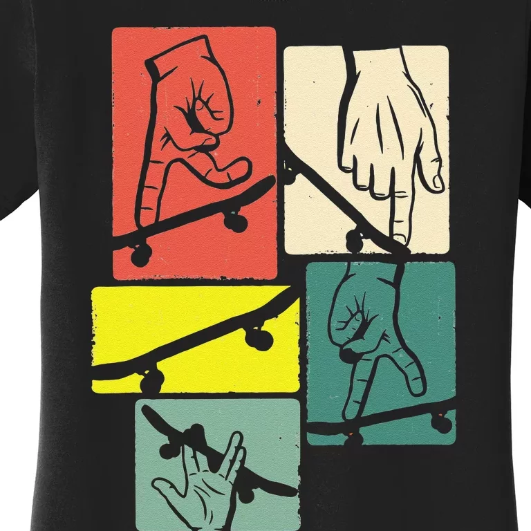 Fingerboard Fingerboarding Skateboarding Women's T-Shirt