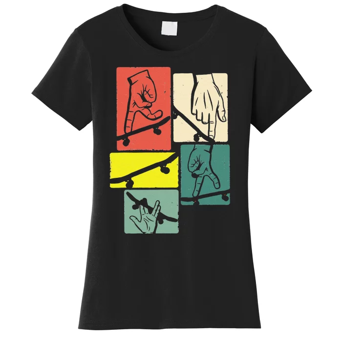 Fingerboard Fingerboarding Skateboarding Women's T-Shirt