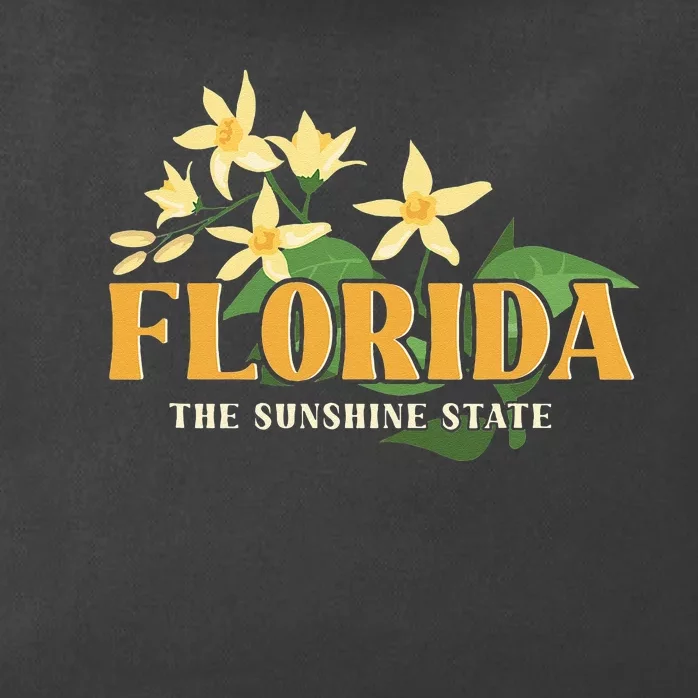 Florida FL Sunshine State Zip Tote Bag