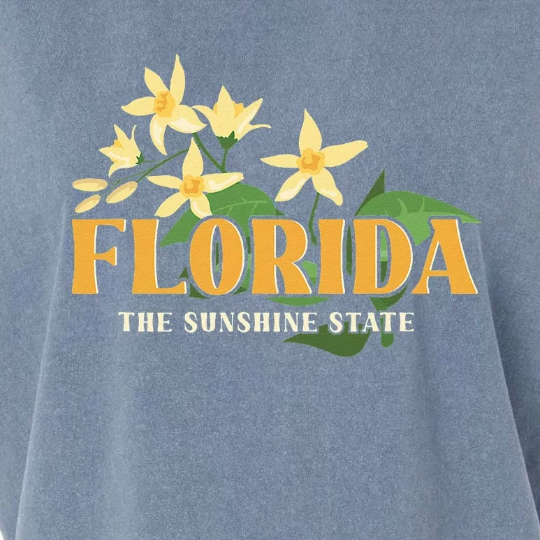 Florida FL Sunshine State Garment-Dyed Women's Muscle Tee