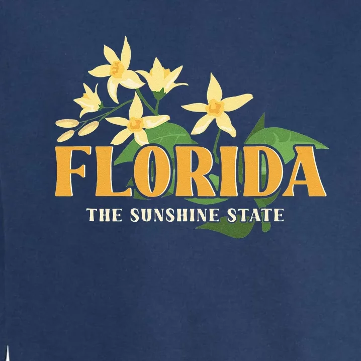 Florida FL Sunshine State Garment-Dyed Sweatshirt