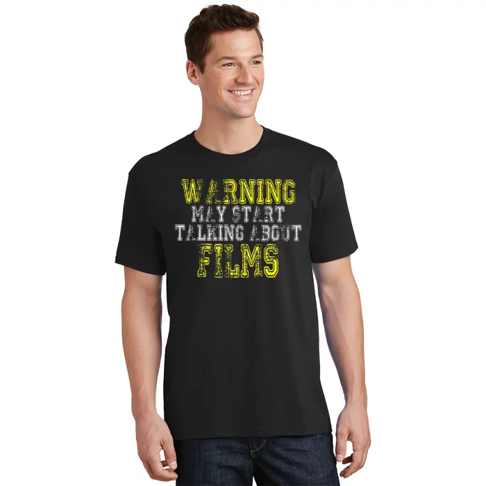 Film Fan Screen Funny Cinema Saying Cinephiles T-Shirt