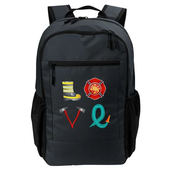 Funny Firefighter S Fire Funny Gift Valentine Great Gift Daily Commute Backpack