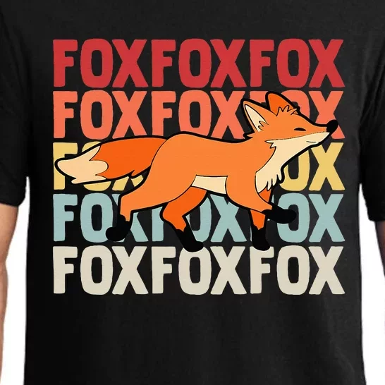 Fox Foxes Smart Pajama Set