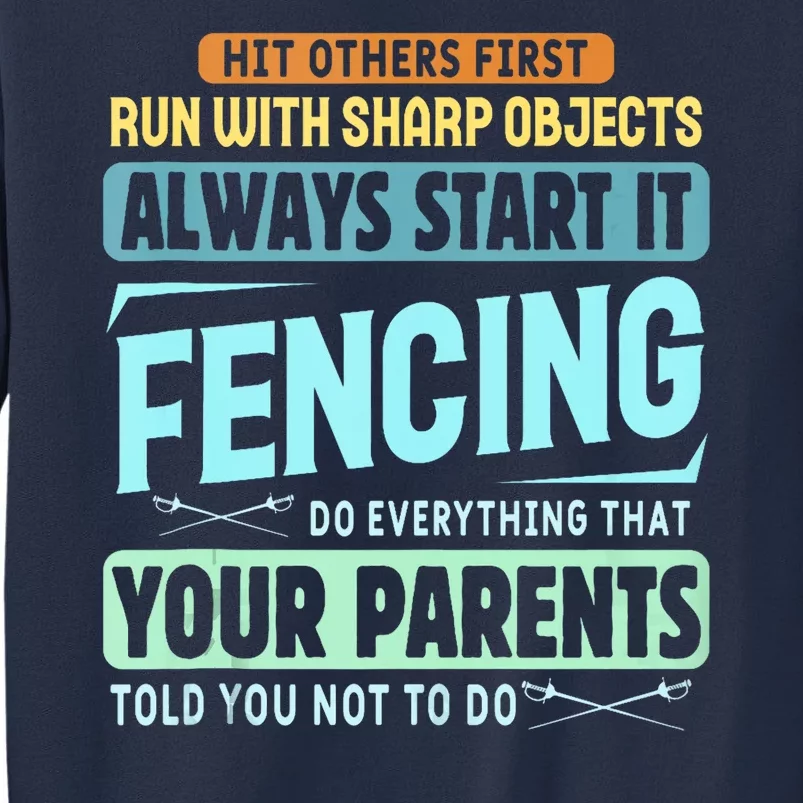 Funny Fencing Sport Pun Sweatshirt