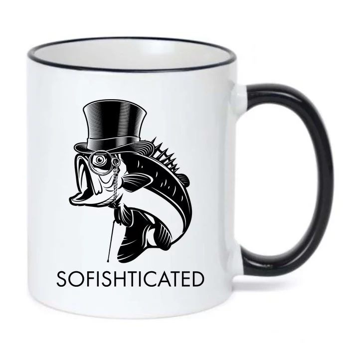 Funny Fancy Sofishticated Black Color Changing Mug