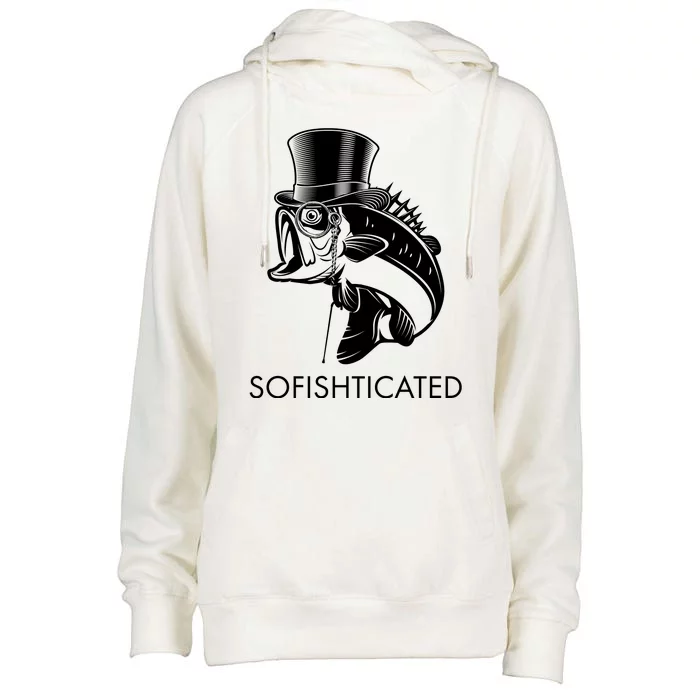 Funny Fancy Sofishticated Womens Funnel Neck Pullover Hood