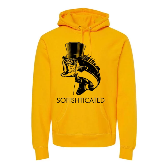 Funny Fancy Sofishticated Premium Hoodie