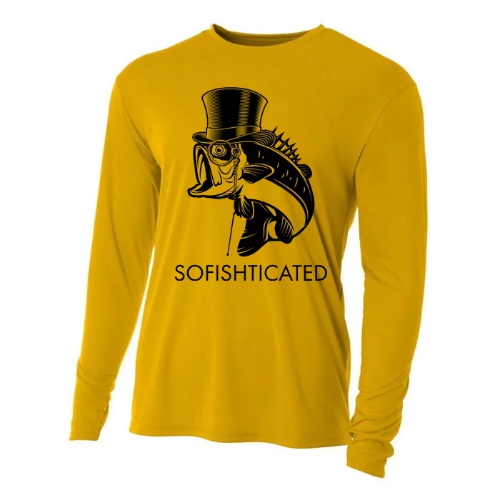 Funny Fancy Sofishticated Cooling Performance Long Sleeve Crew