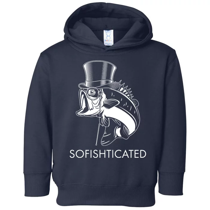 Funny Fancy Sofishticated Toddler Hoodie