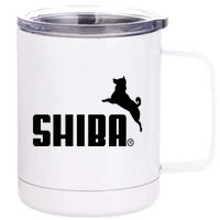 Forever Faster Shiba 12 oz Stainless Steel Tumbler Cup