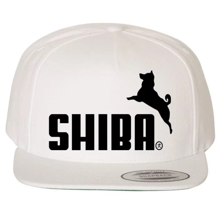 Forever Faster Shiba Wool Snapback Cap