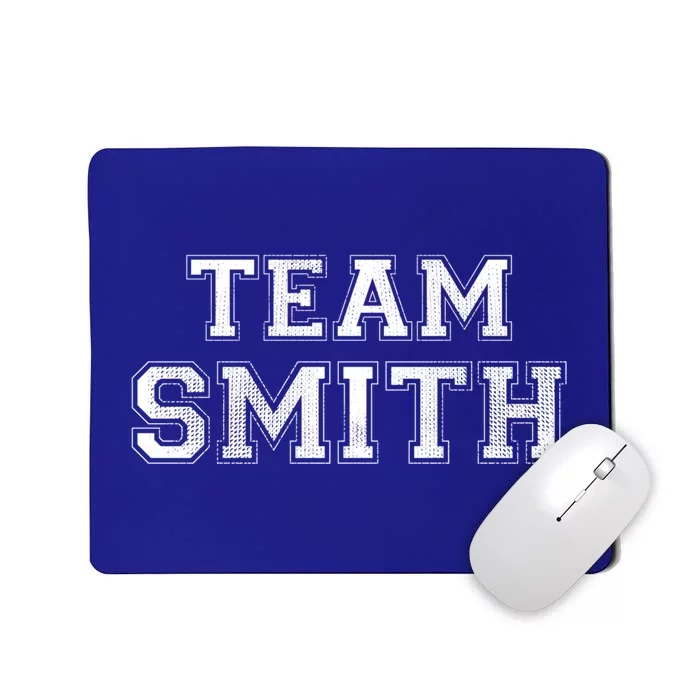 Funny Family Sports Team Smith Last Name Smith Great Gift Mousepad