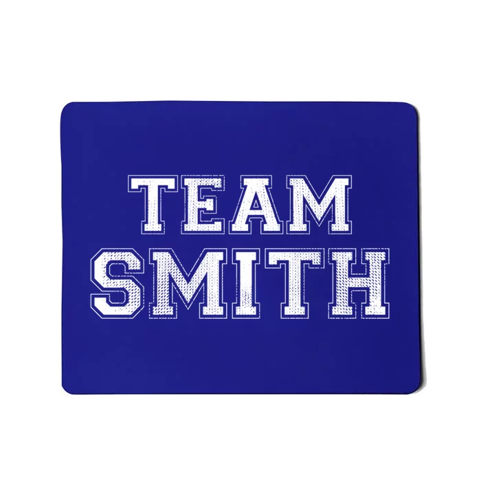 Funny Family Sports Team Smith Last Name Smith Great Gift Mousepad