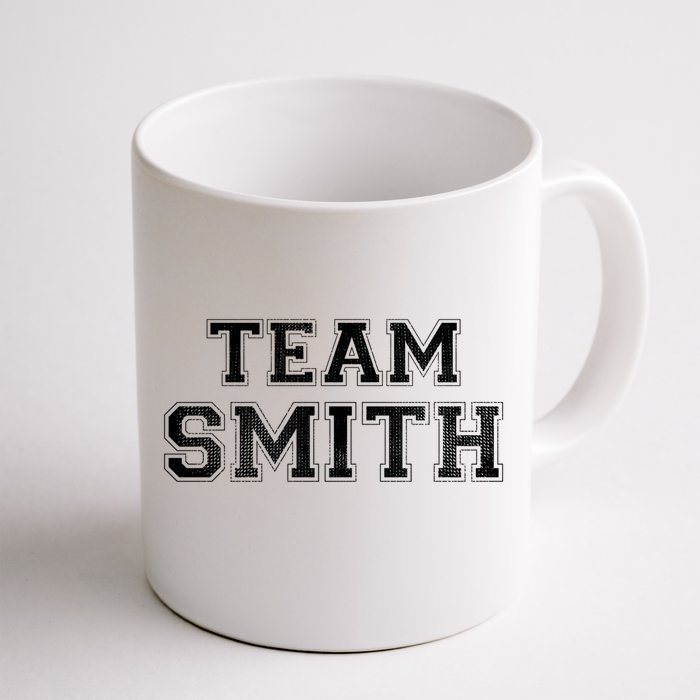 Funny Family Sports Team Smith Last Name Smith Great Gift Front & Back Coffee Mug