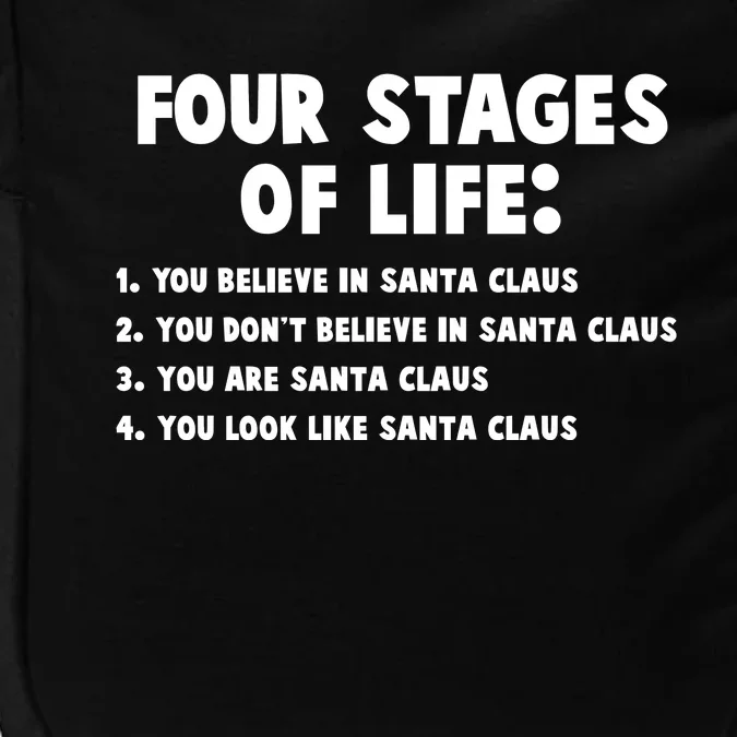 Funny Four Stages Of Life Impact Tech Backpack