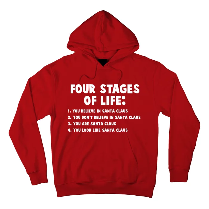 Funny Four Stages Of Life Hoodie