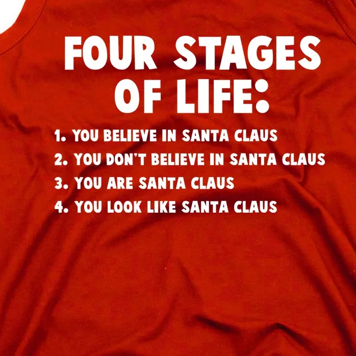 Funny Four Stages Of Life Tank Top