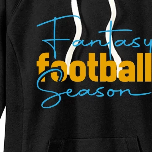 Fantasy Football Season Graphic Women's Fleece Hoodie