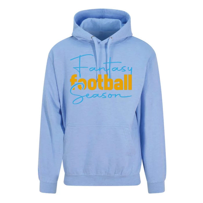 Fantasy Football Season Graphic Unisex Surf Hoodie