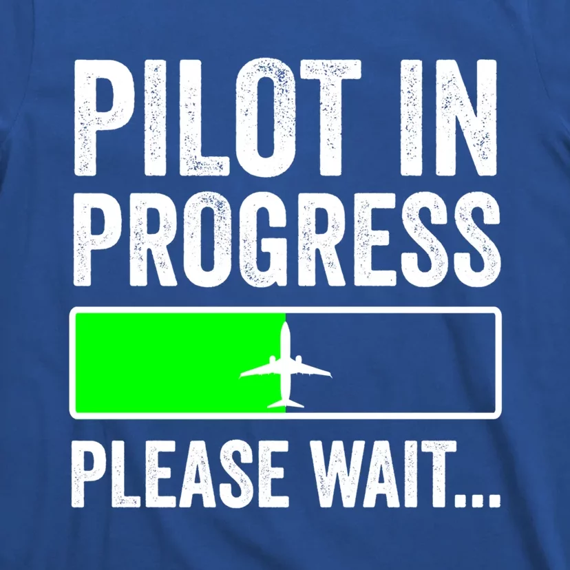 Funny Flight School Student Pilot In Progress Gift T-Shirt