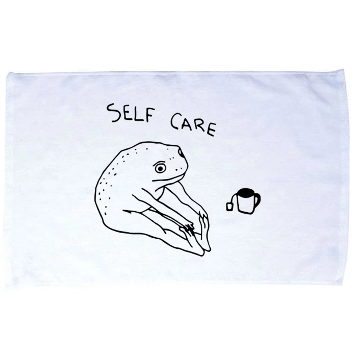 Funny Frog Self Care Microfiber Hand Towel