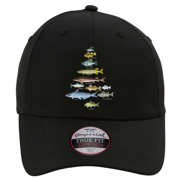 Freshwater Fish Species Christmas Tree Fishing Xmas The Original Performance Cap