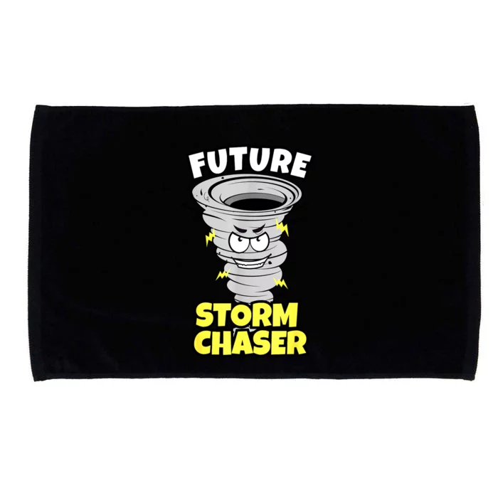 Funny Future Storm Gift For Chaser Meteorologist Microfiber Hand Towel