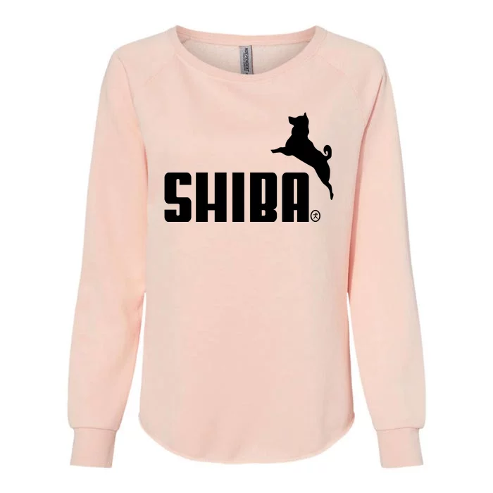 Forever Faster Shiba Funny Shiba Inu Mom Gift Womens California Wash Sweatshirt