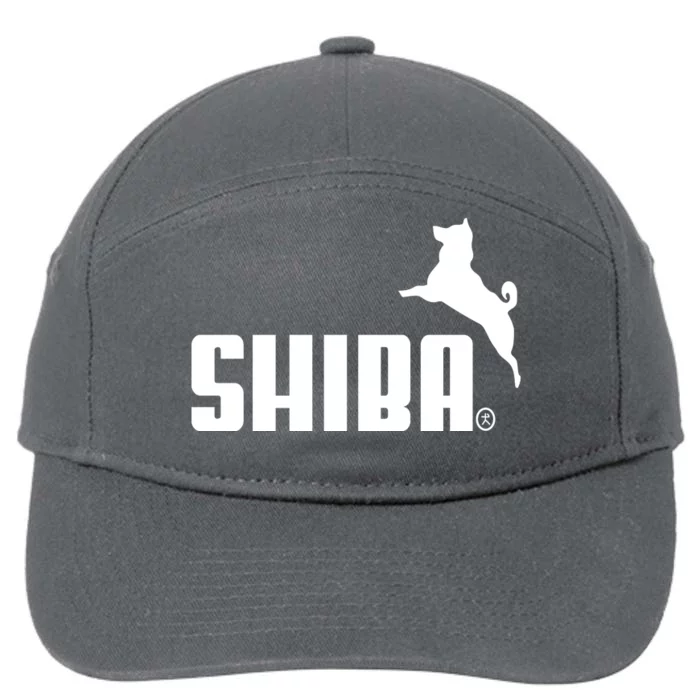 Forever Faster Shiba Funny Shiba Inu Mom Gift 7-Panel Snapback Hat