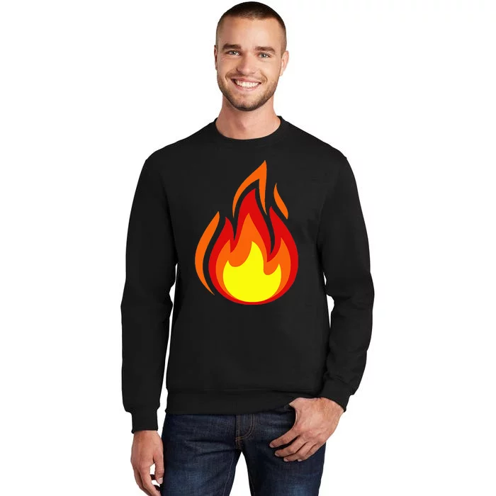 Fire Flame Symbol Sweatshirt