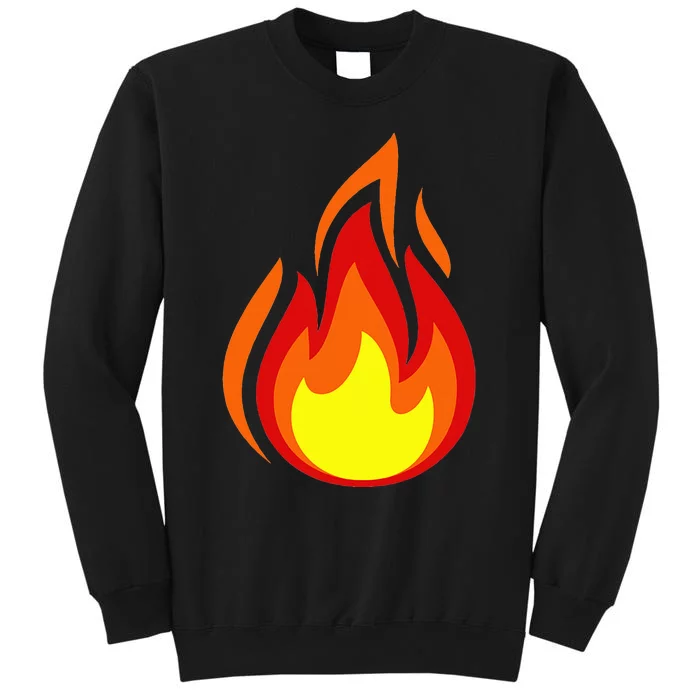 Fire Flame Symbol Sweatshirt