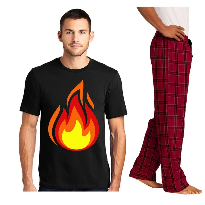 Fire Flame Symbol Pajama Set