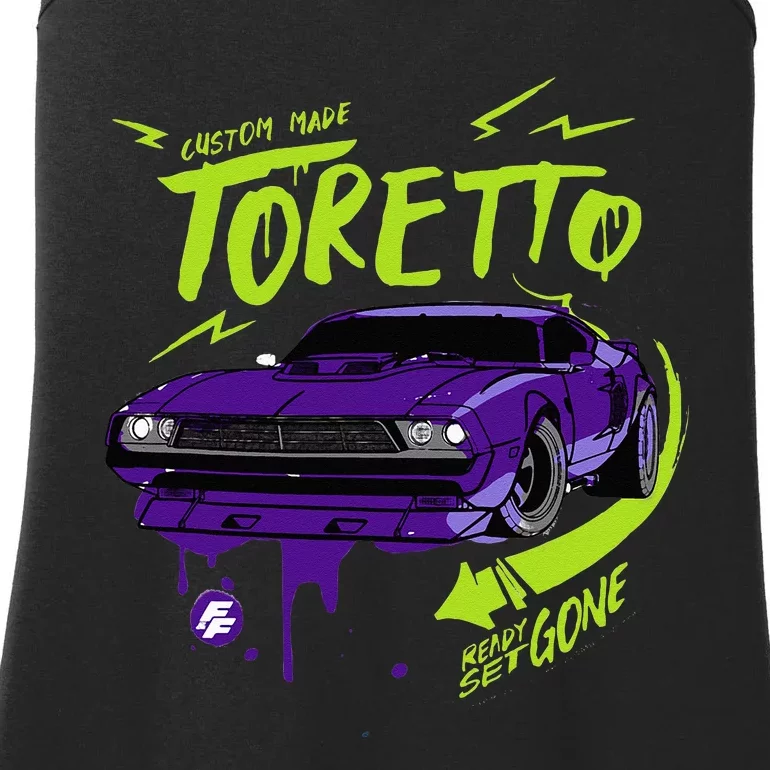 Fast & Furious Spy Racers Toretto Ready Set Gone Ladies Essential Tank