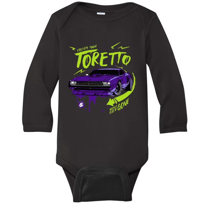 Fast & Furious Spy Racers Toretto Ready Set Gone Baby Long Sleeve Bodysuit