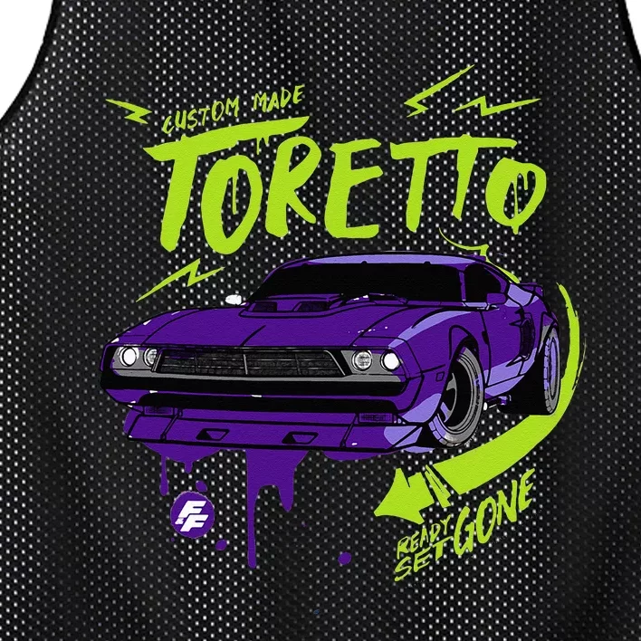 Fast & Furious Spy Racers Toretto Ready Set Gone Mesh Reversible Basketball Jersey Tank