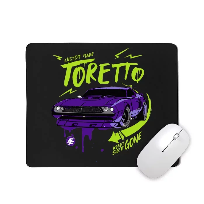 Fast & Furious Spy Racers Toretto Ready Set Gone Mousepad